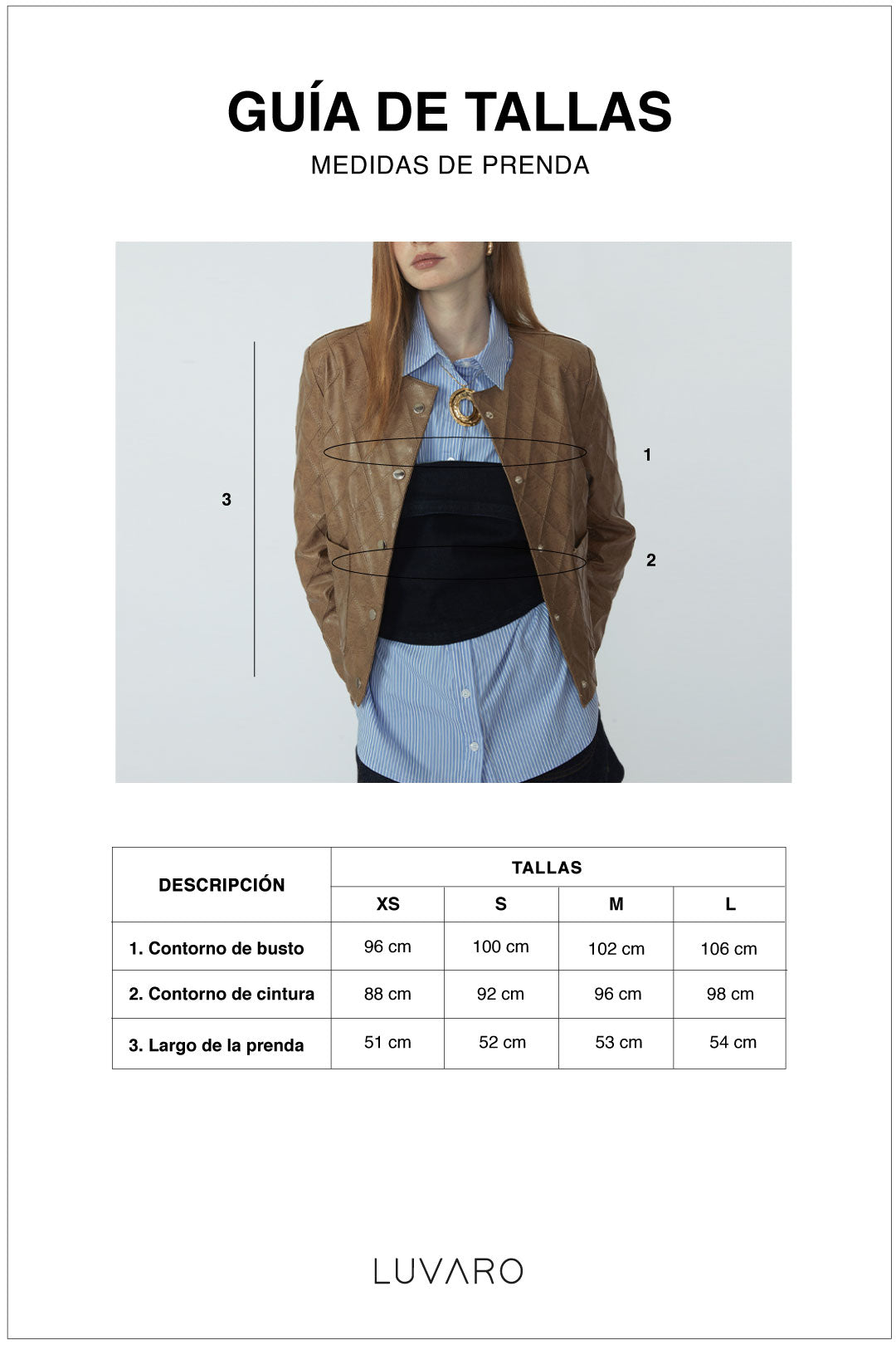 Casaca Slim Leather - Negro