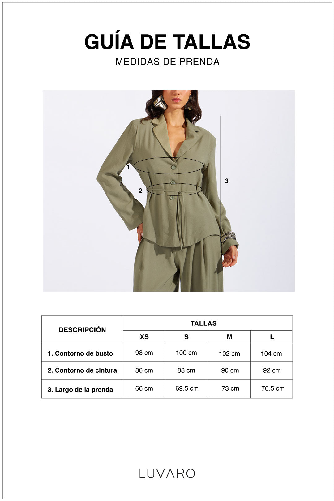 Blazer Fluido Cinturón - Arena