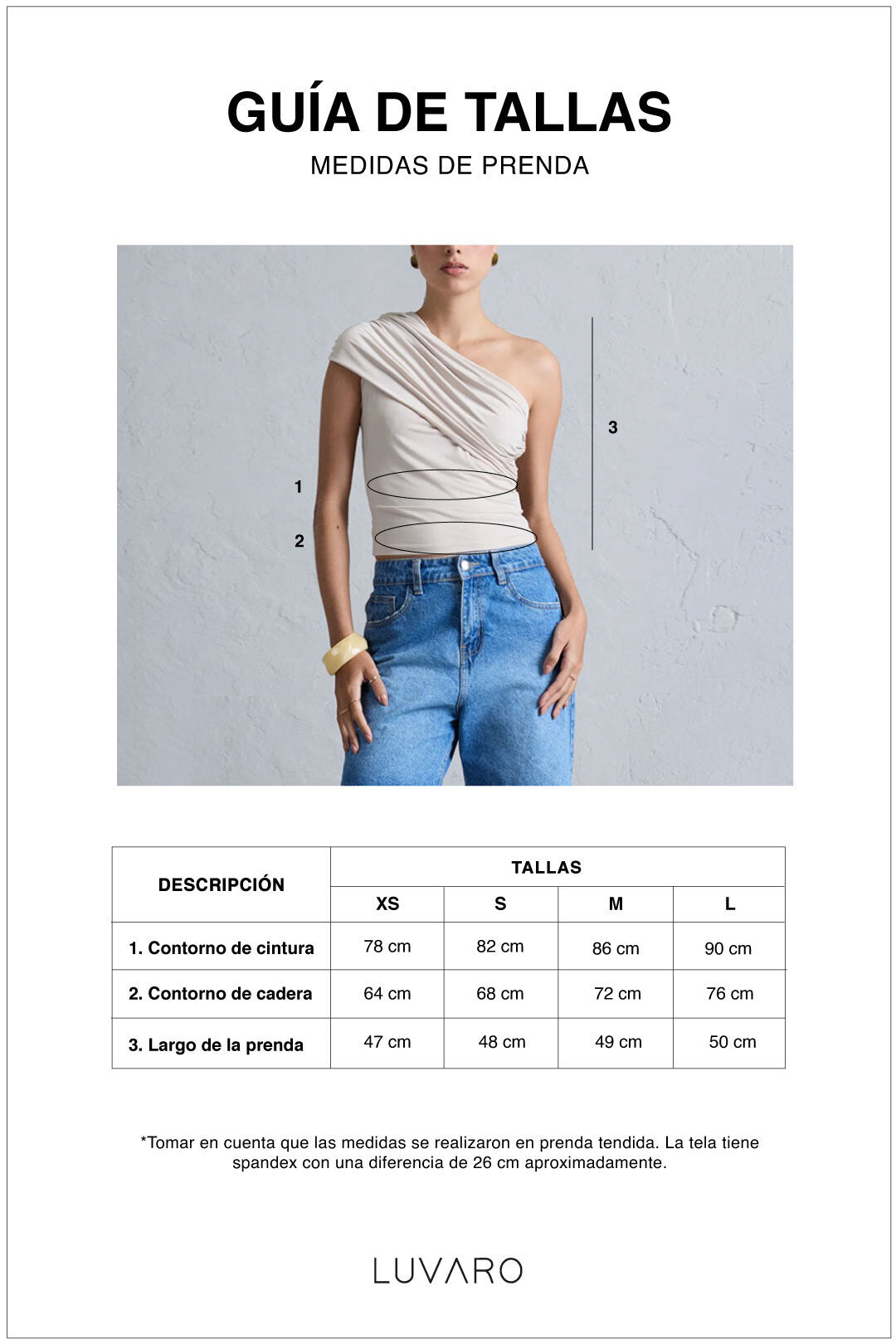 Top Cruzado Manga Asimétrica - Perla