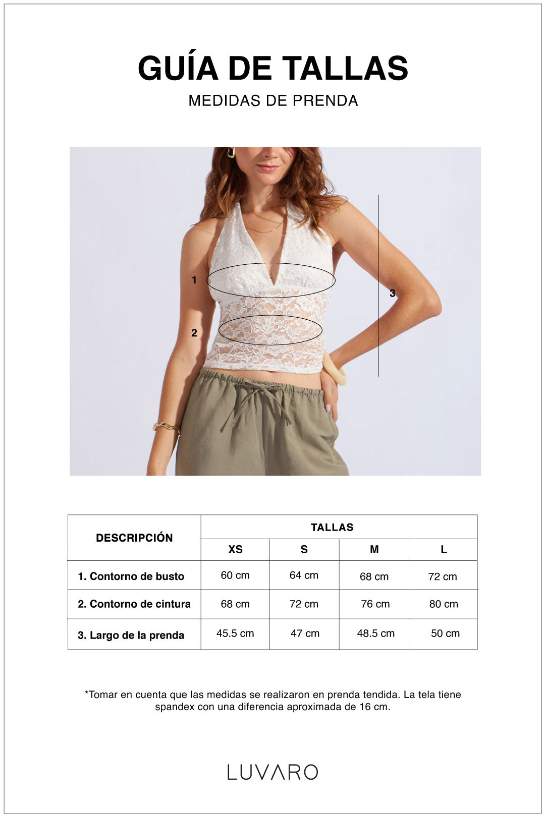 Top Encaje Halter - Verde Claro