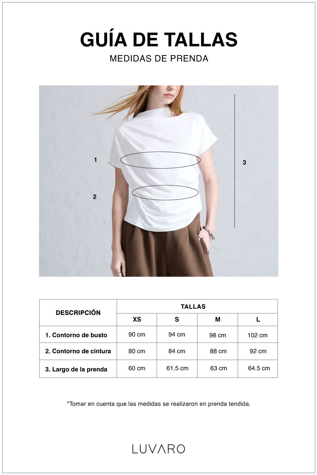 Top Drapeado Cuello Medio - Negro