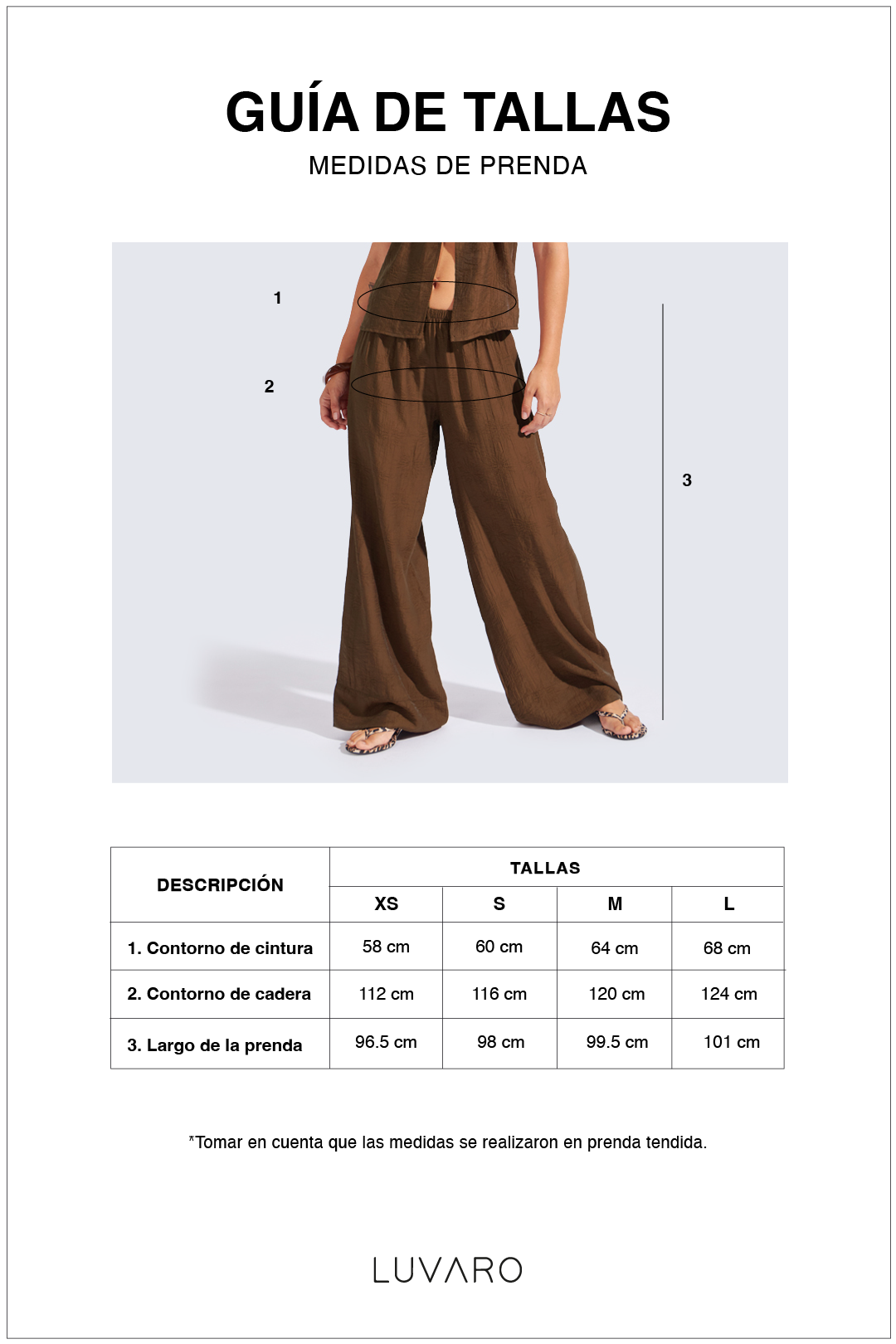 Pantalón Textura Holgado - Celeste