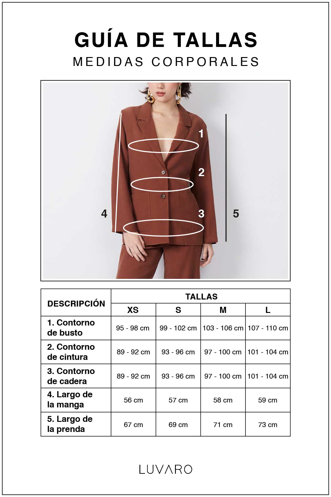 Blazer Fluido - Chocolate