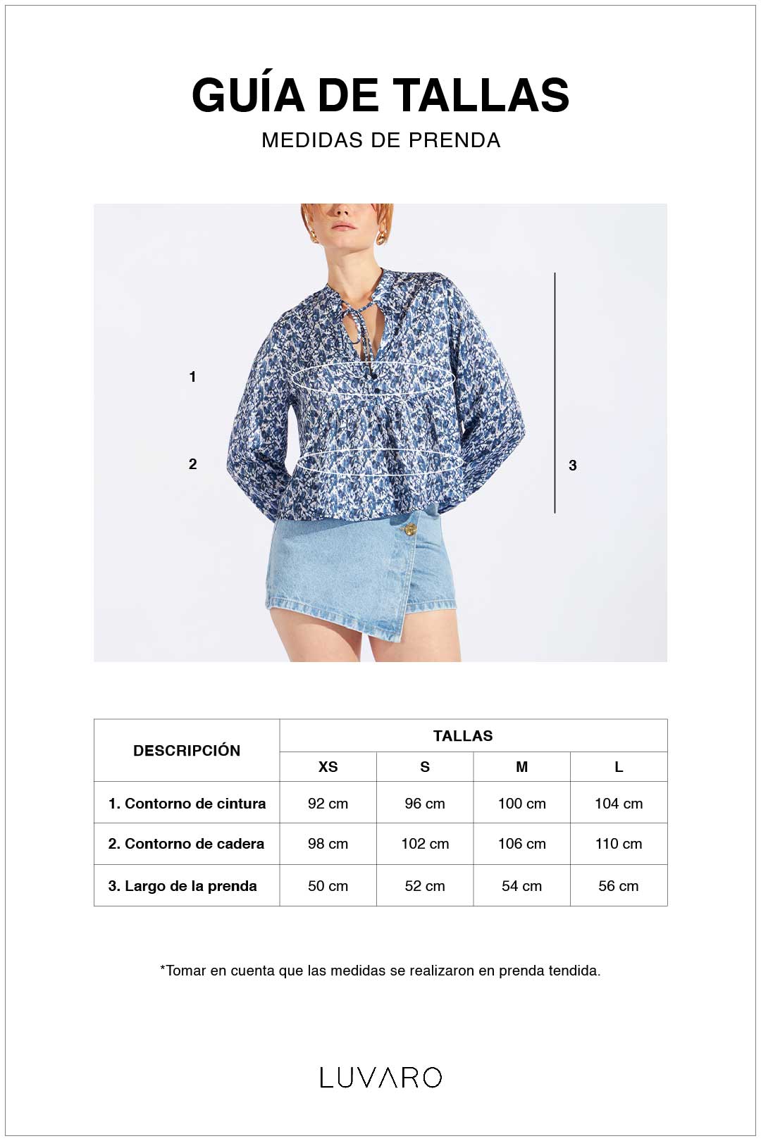 Blusa Fluida Boho Estampada - Azul