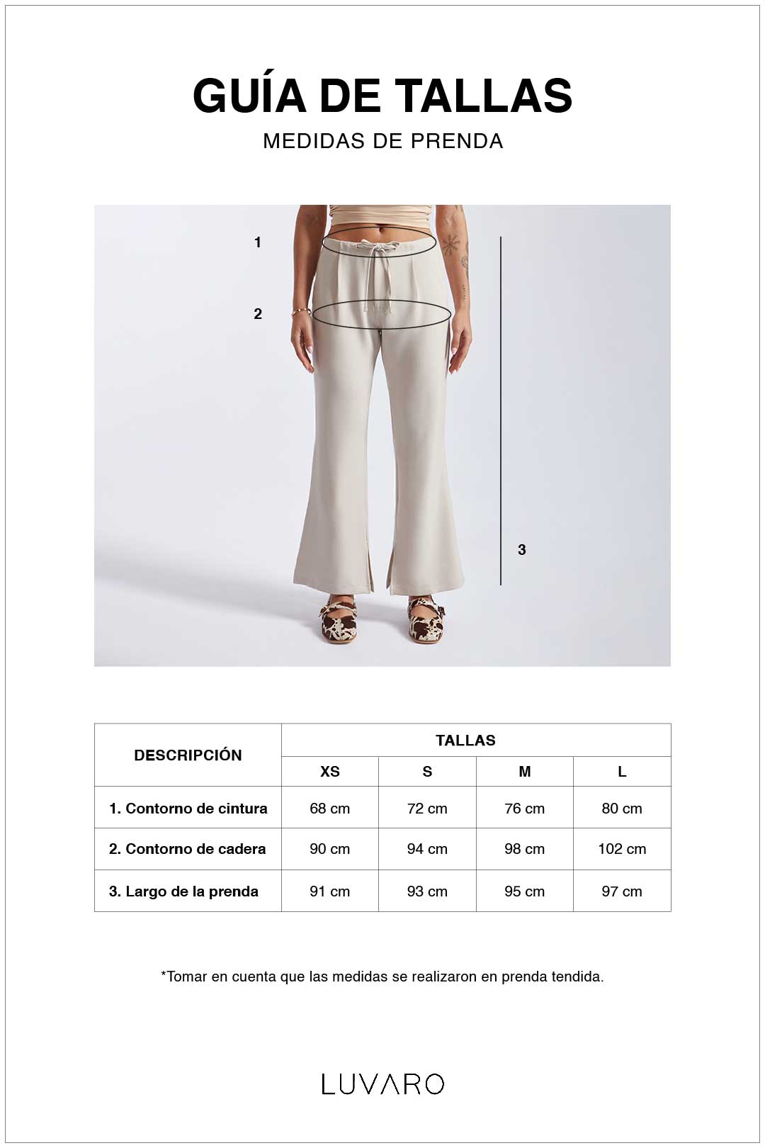 Pantalón Flare Abertura - Arena