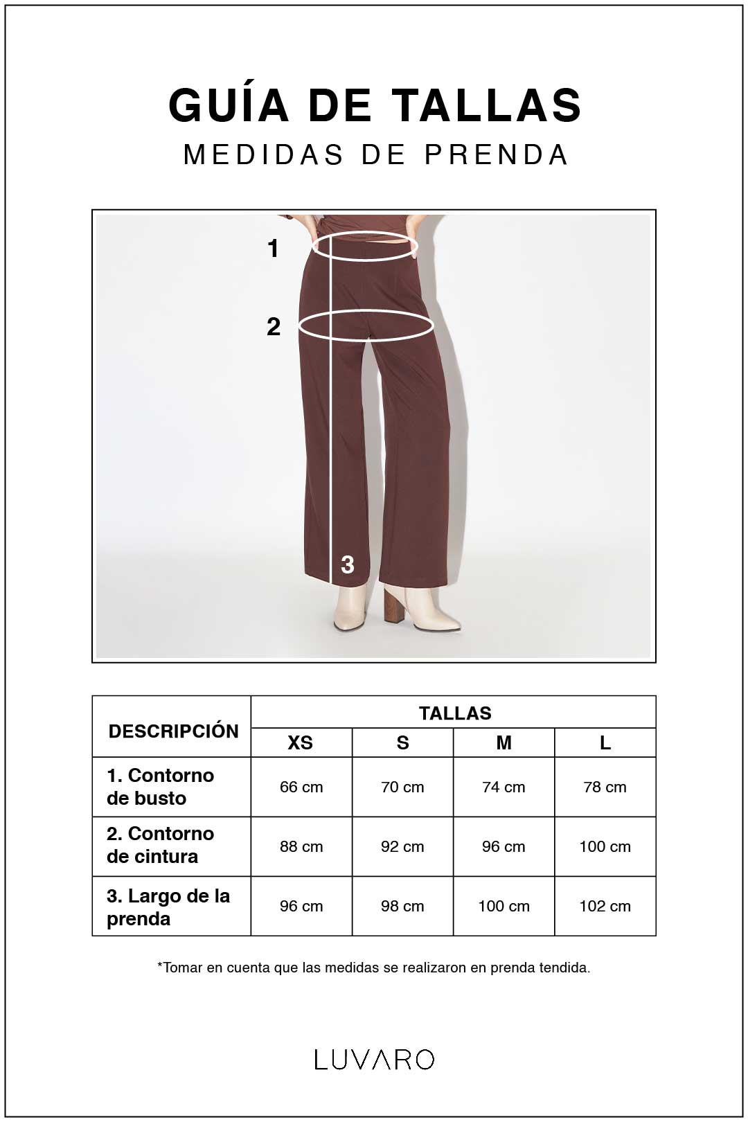 Pantalón Tiro Alto - Negro