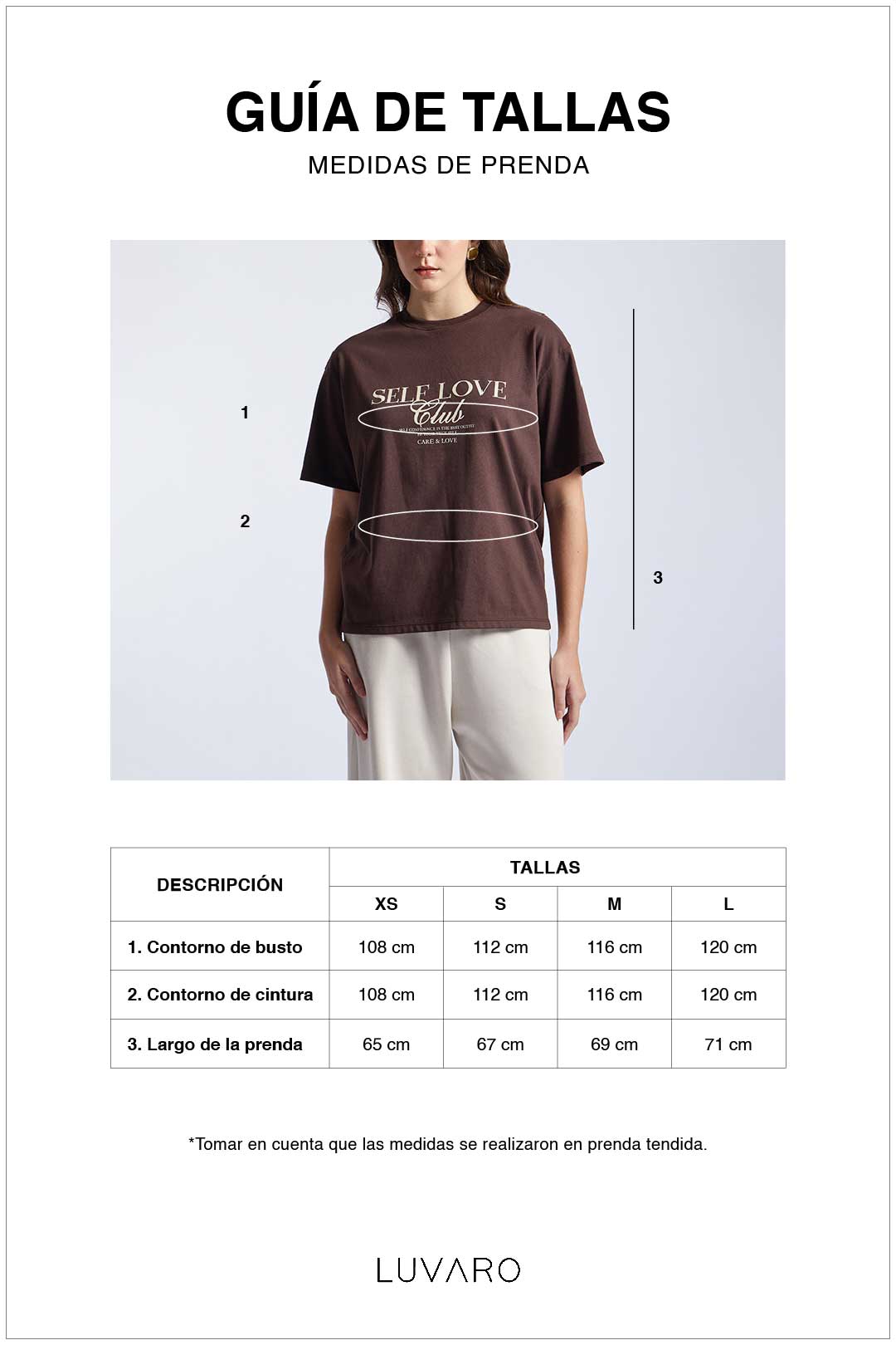 Polo Oversize Varsity - Marrón