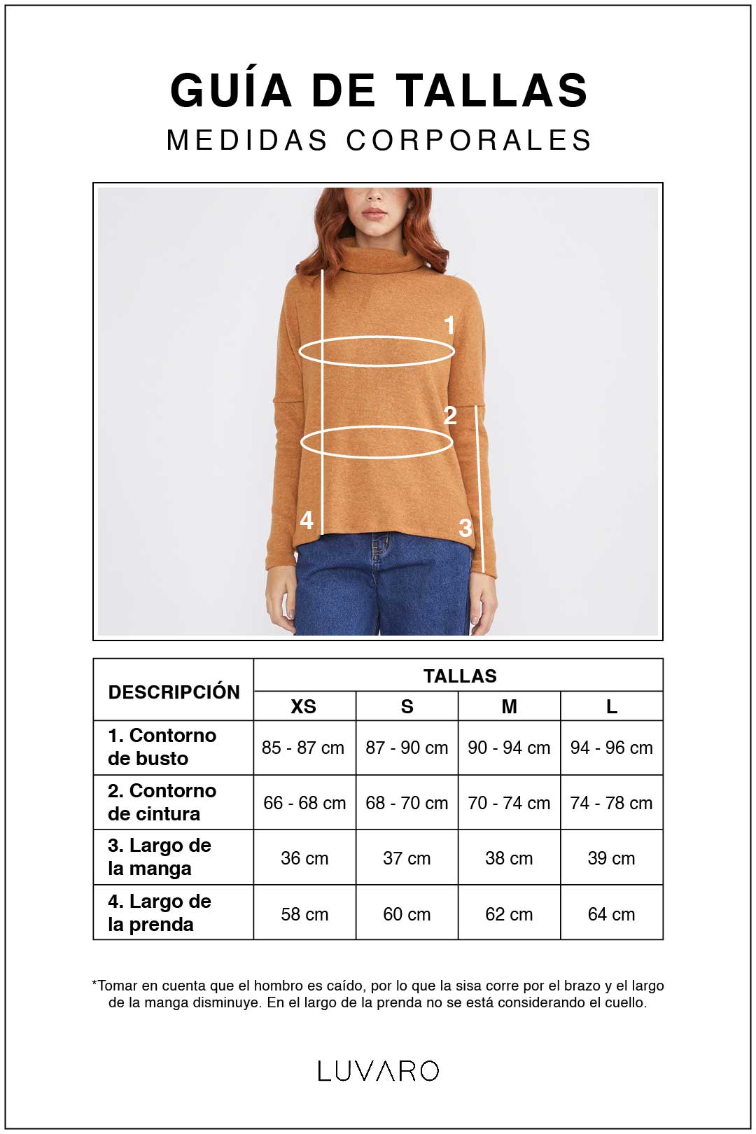 Sweater Lali - Negro