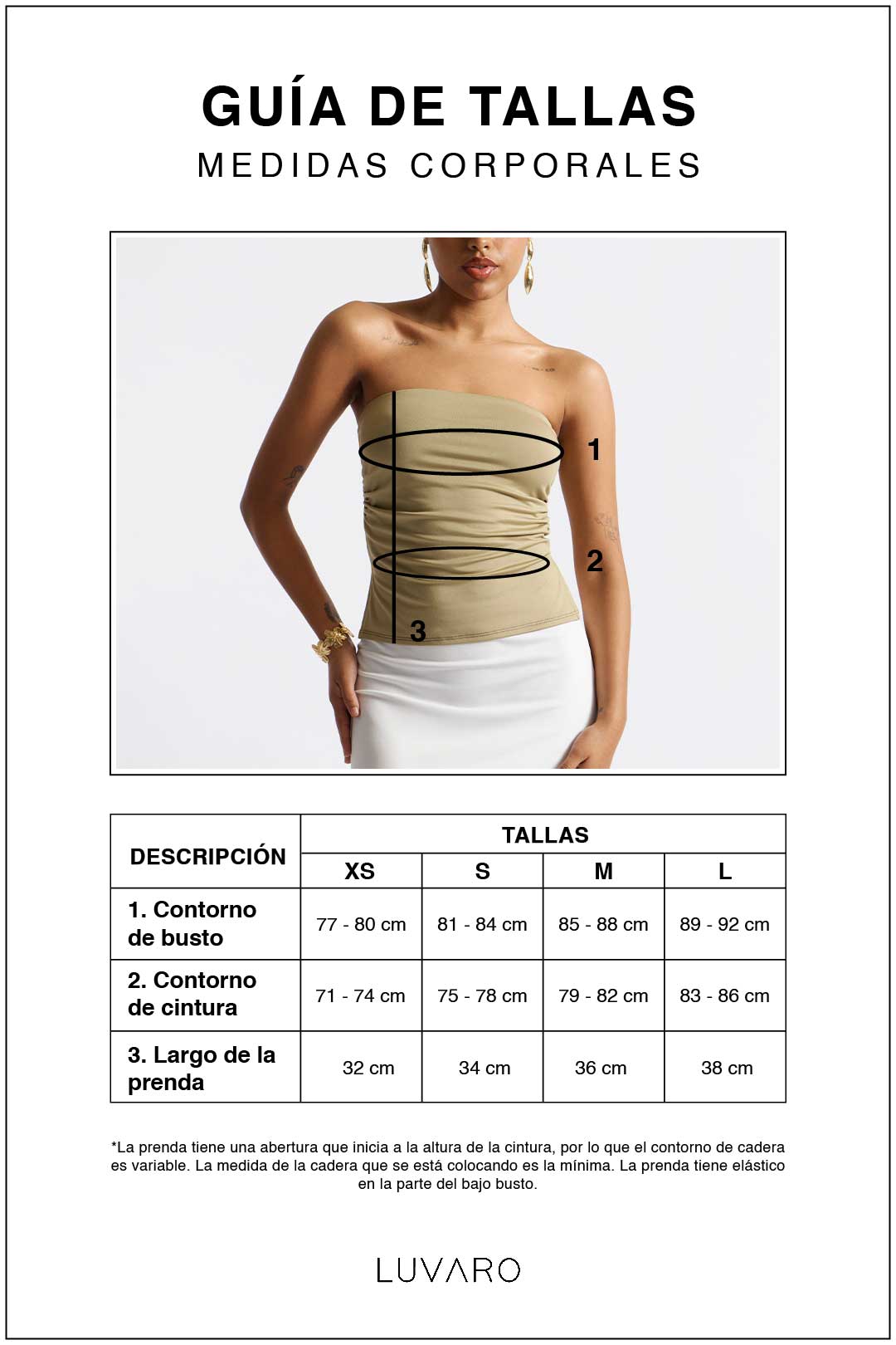 Top Strapples Recto - Gris