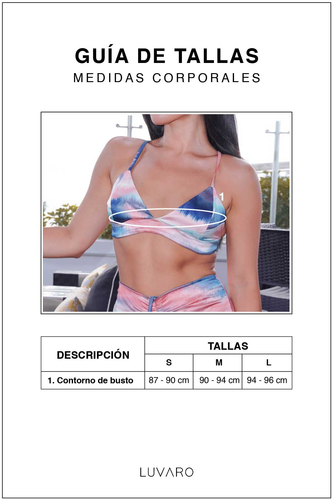 Top Viena - Tie dye coral