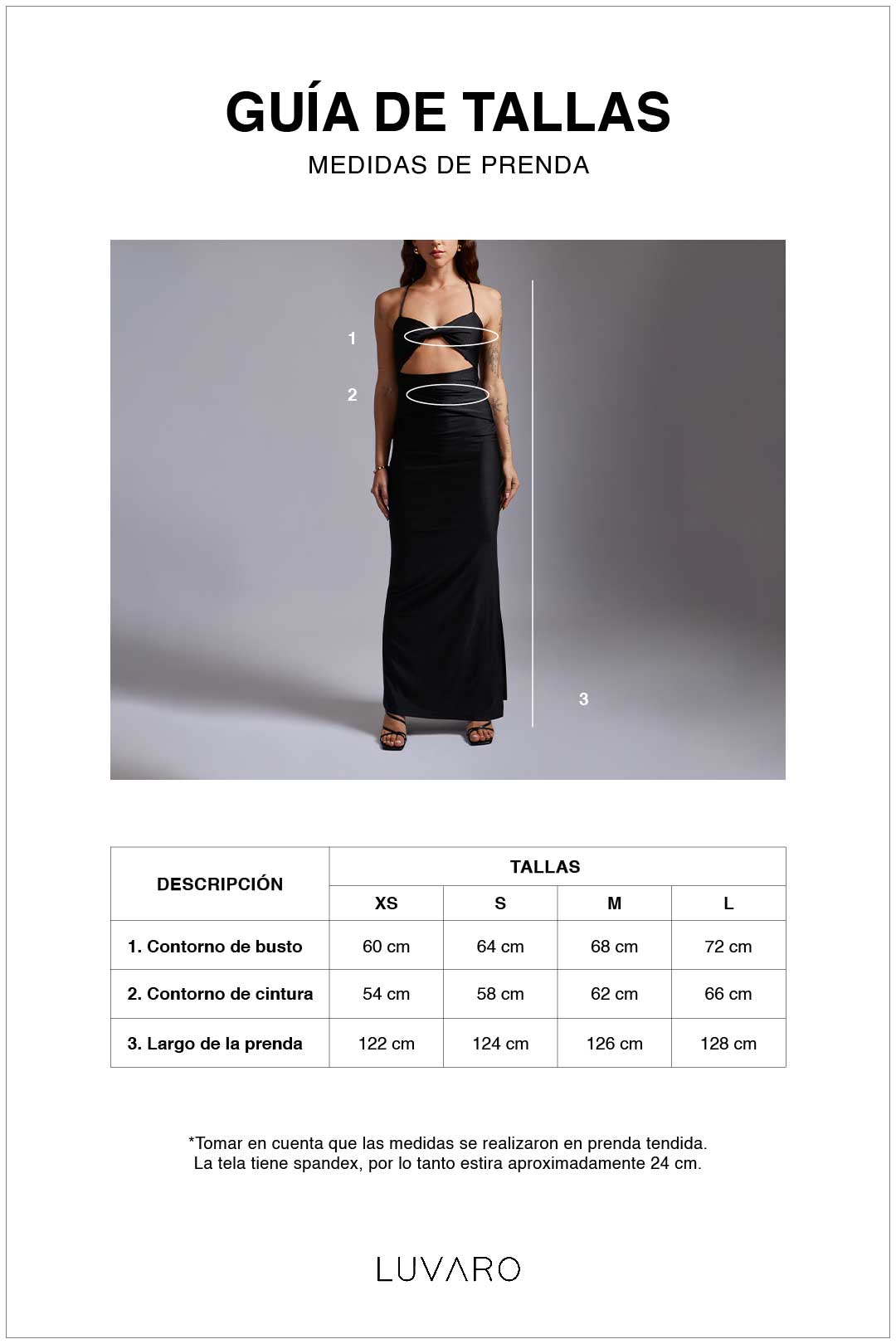 Vestido Cut Out Cruzado - Negro