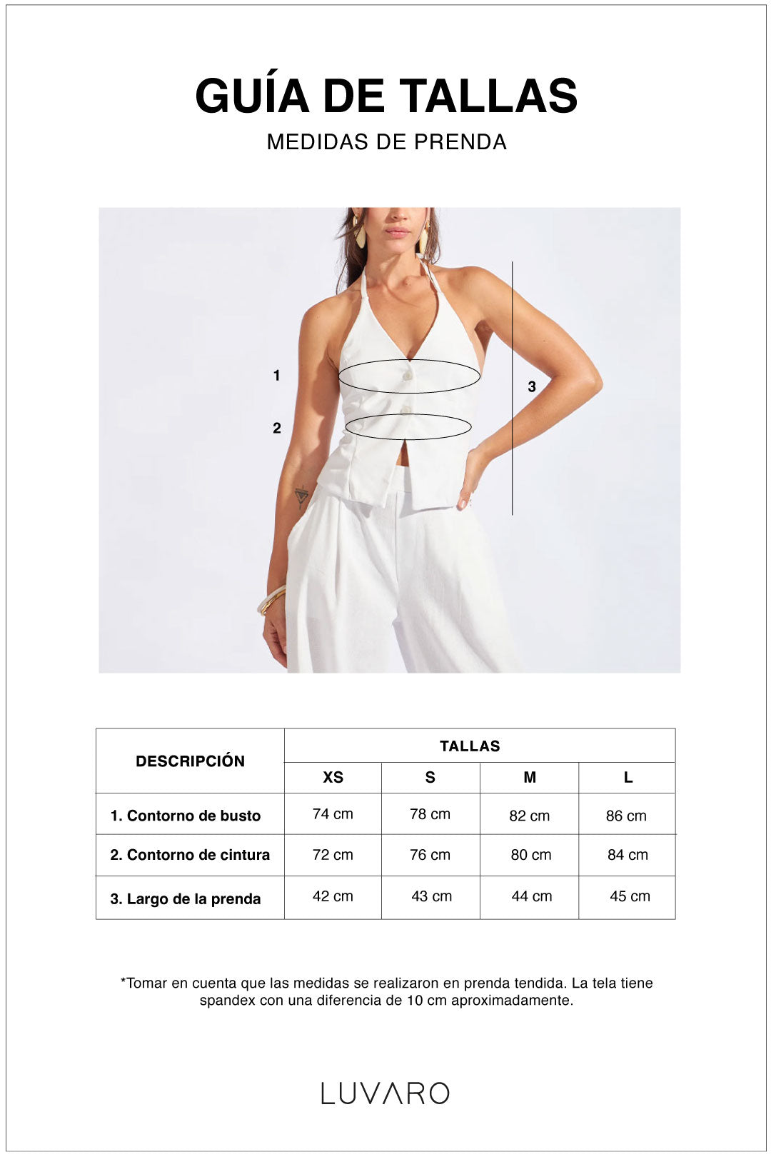 Chaleco con Tirantes - Perla