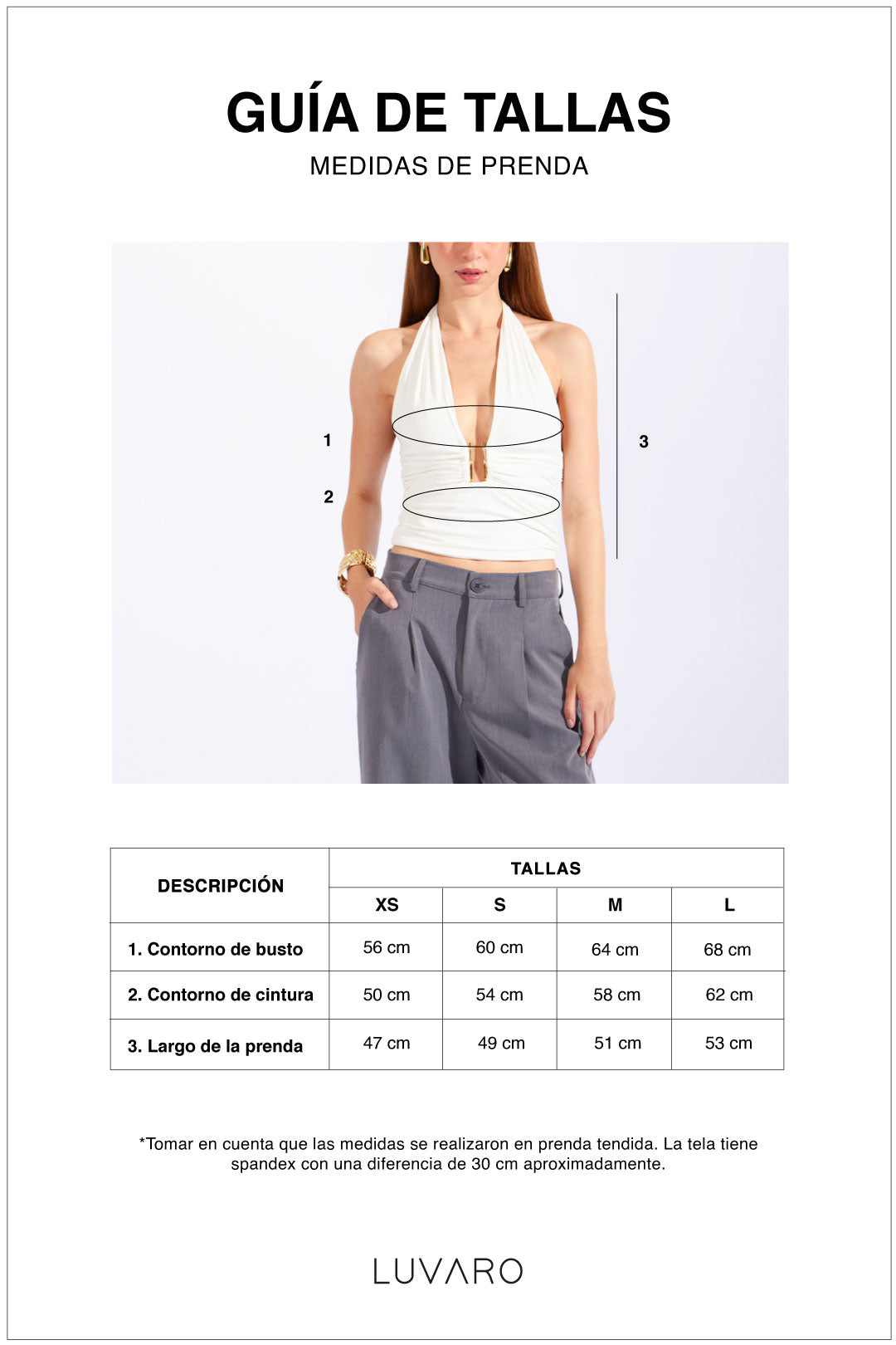 Top Halter Fruncido Joya - Negro
