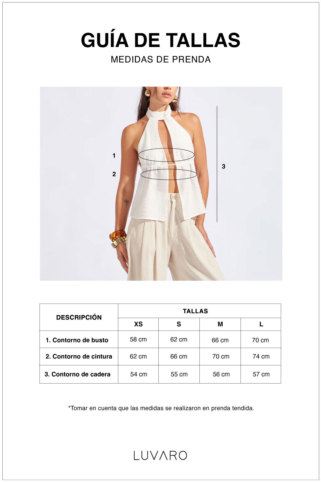 Top Textura Cuello Halter - Amarillo