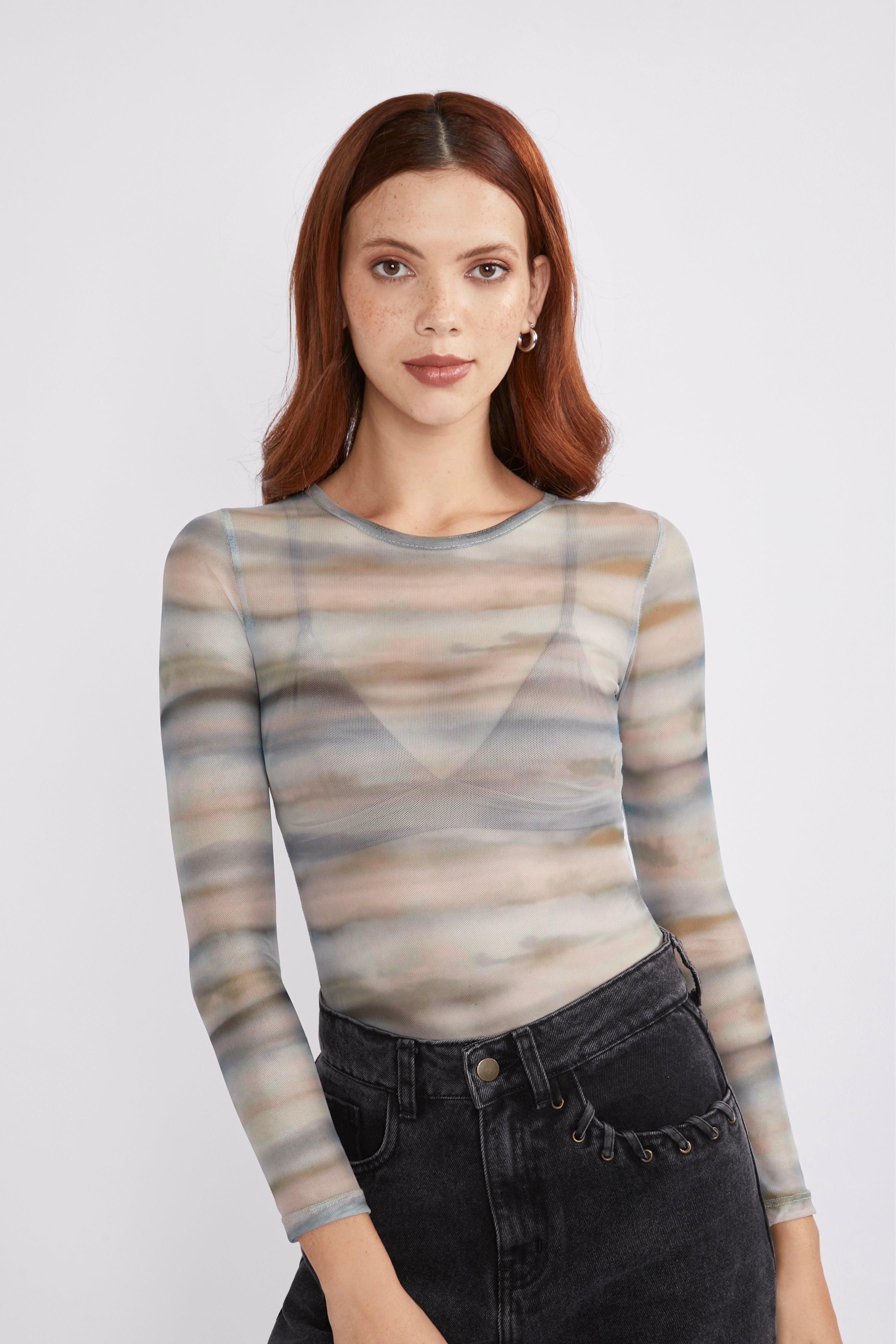 Body Ibiza - Estampado Celeste