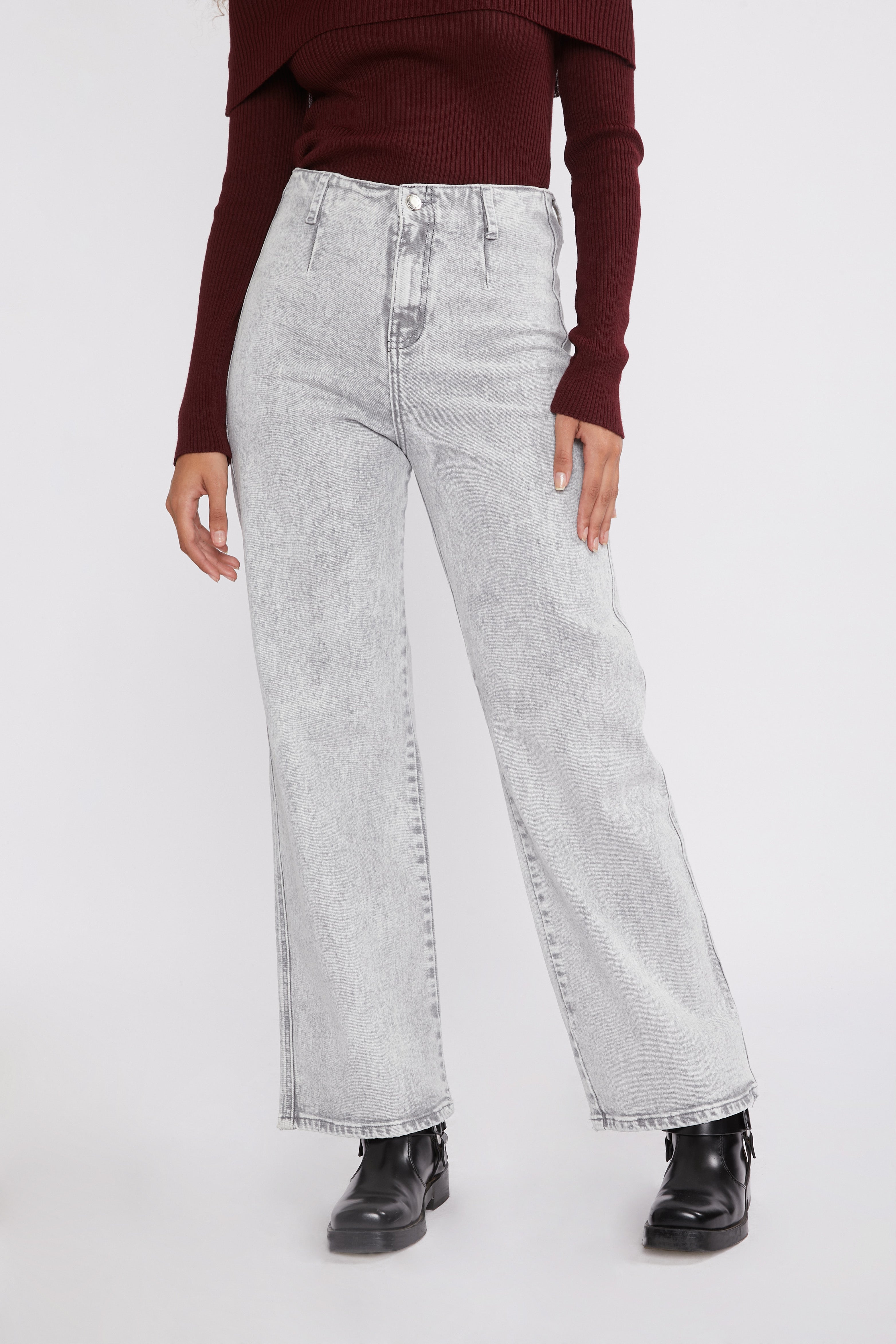 Pantalon Kayra - Gris claro