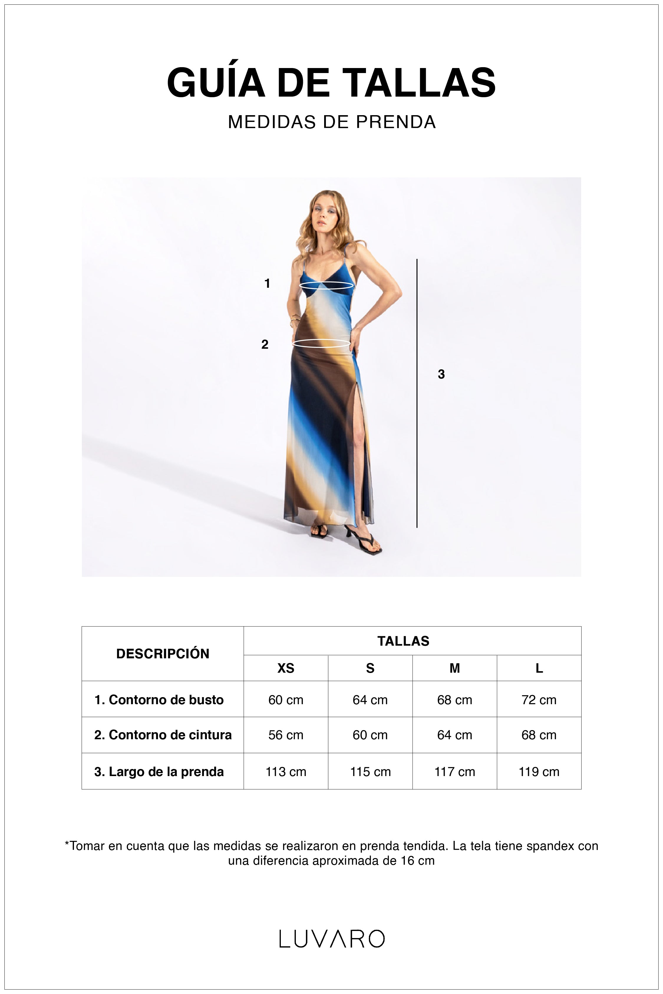 Vestido Slip Tull Abertura - Verde con Marrón