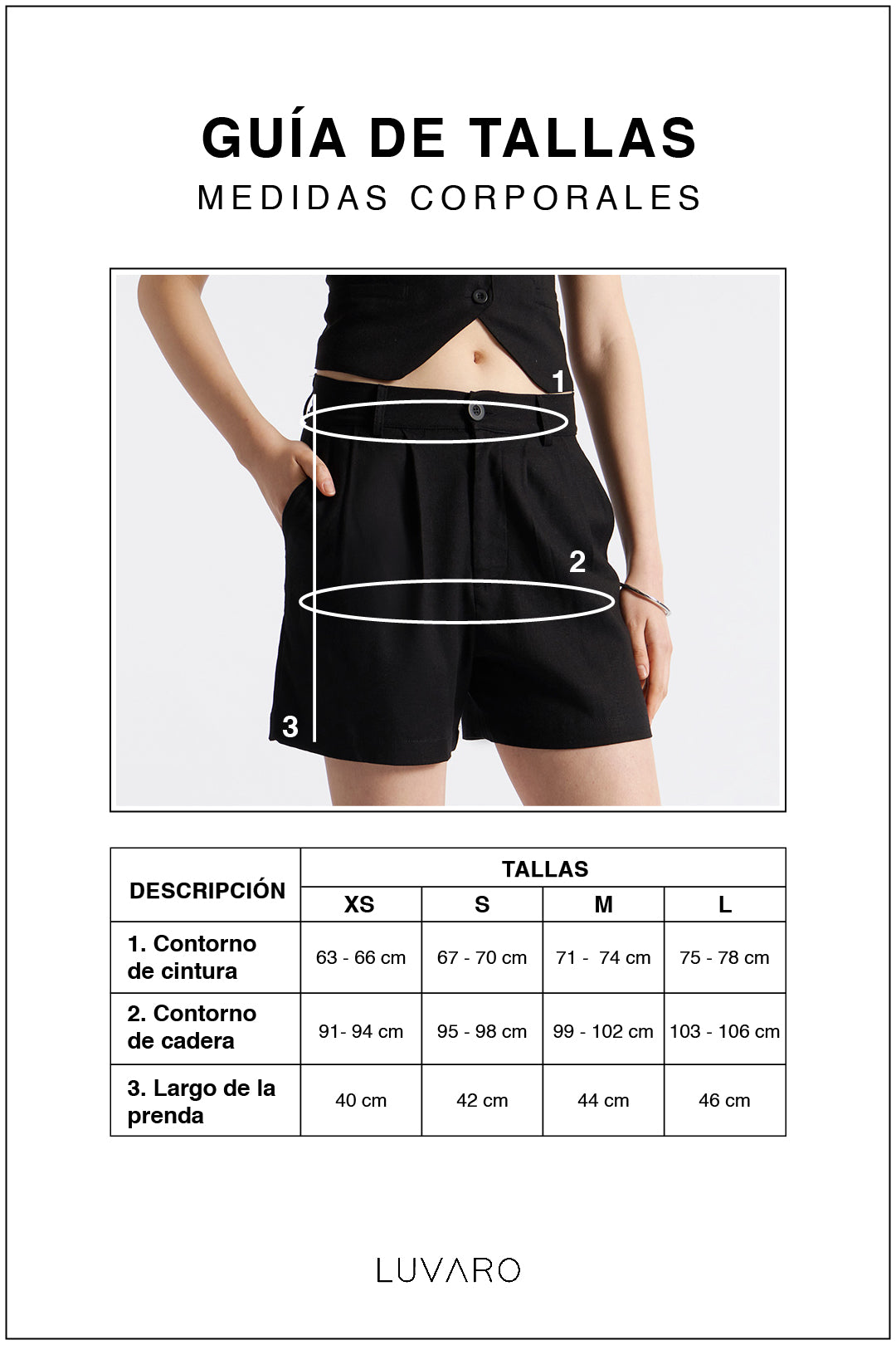 Short Sastre Lino - Negro