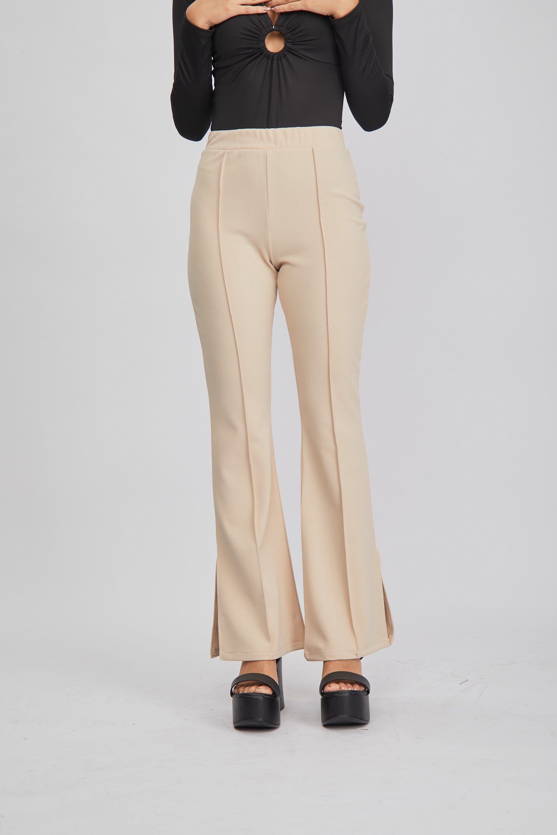 Pantalon Nuria - Hueso