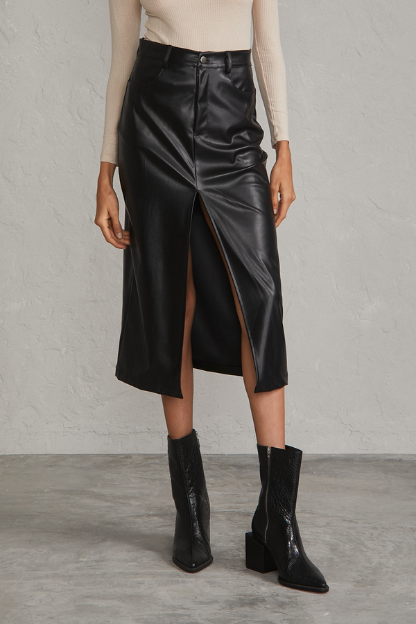 Leather Skirt