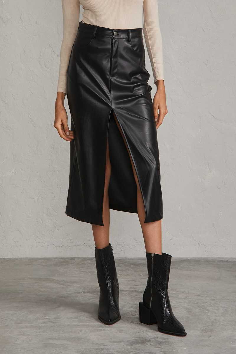 Leather Skirt