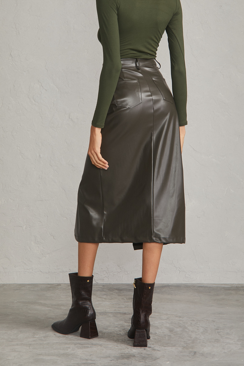 Leather Skirt