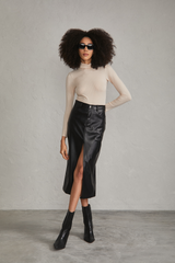 Leather Skirt