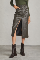Leather Skirt