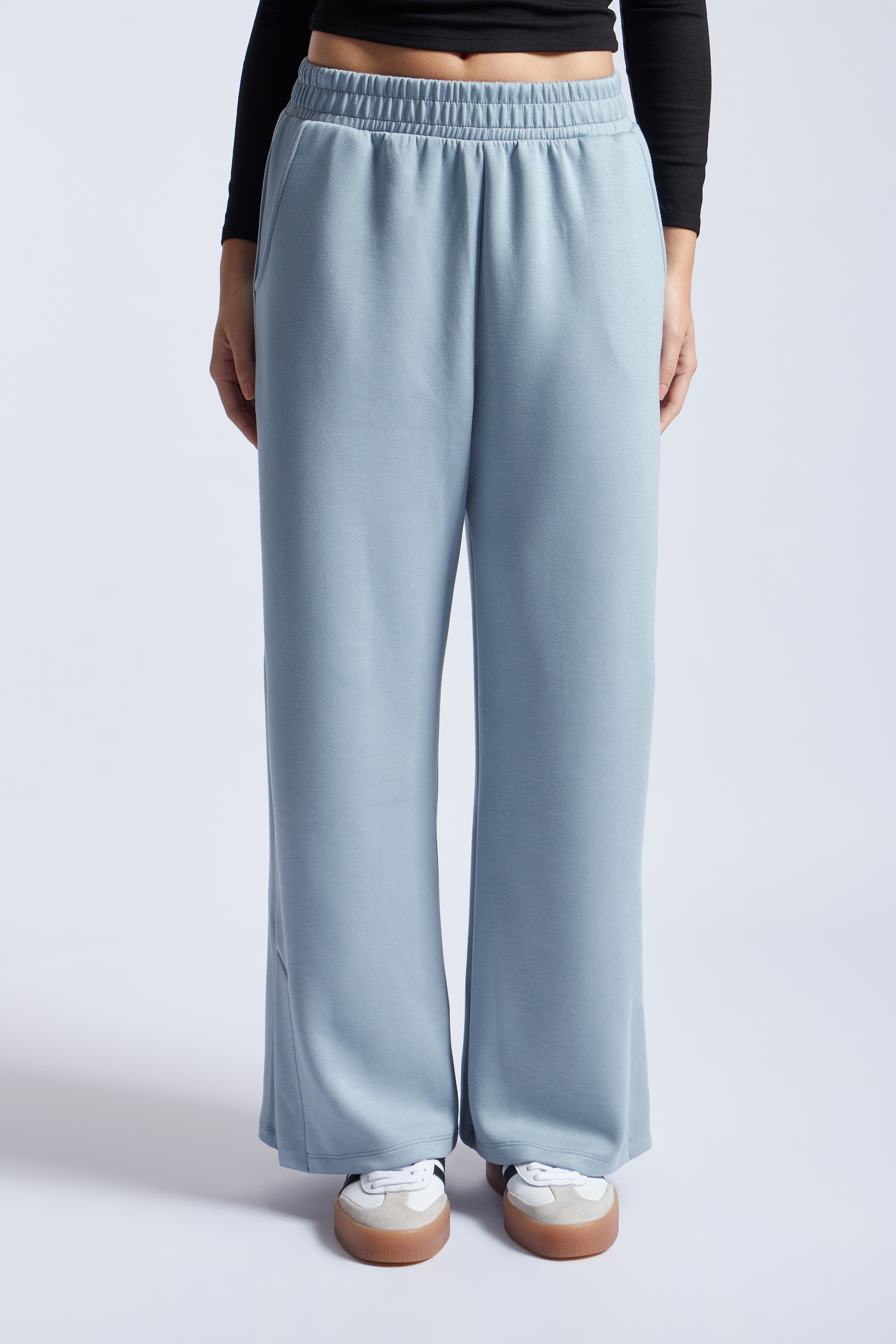 Pantalón Básico Elástico - Acero