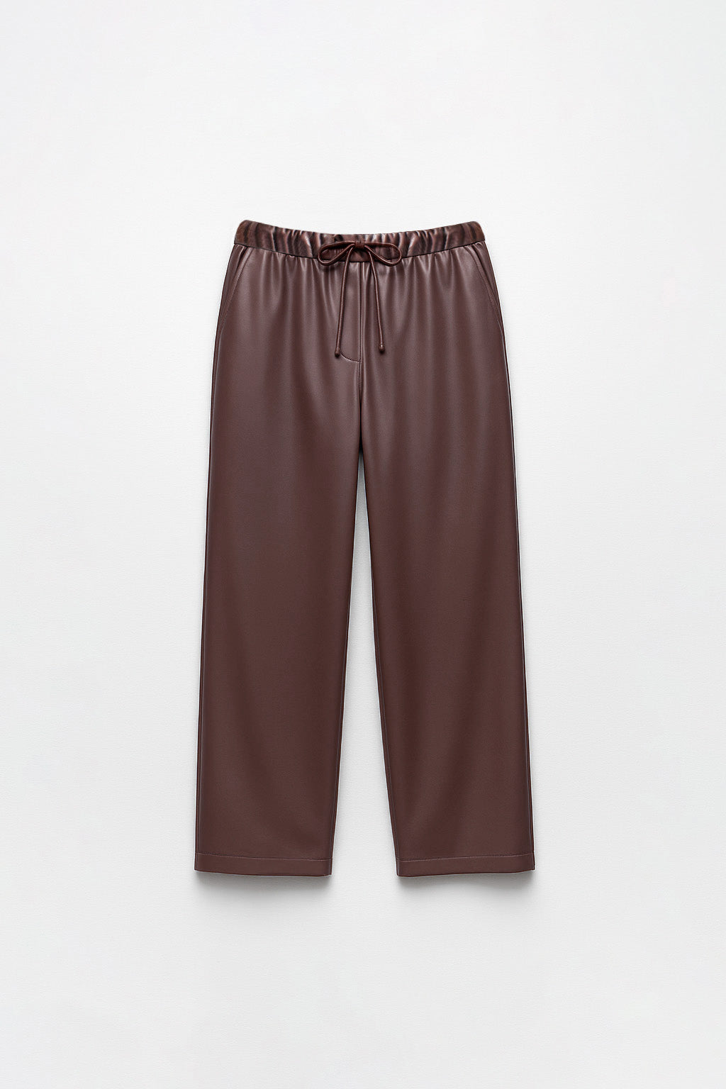 Pantalón Leather - Marrón