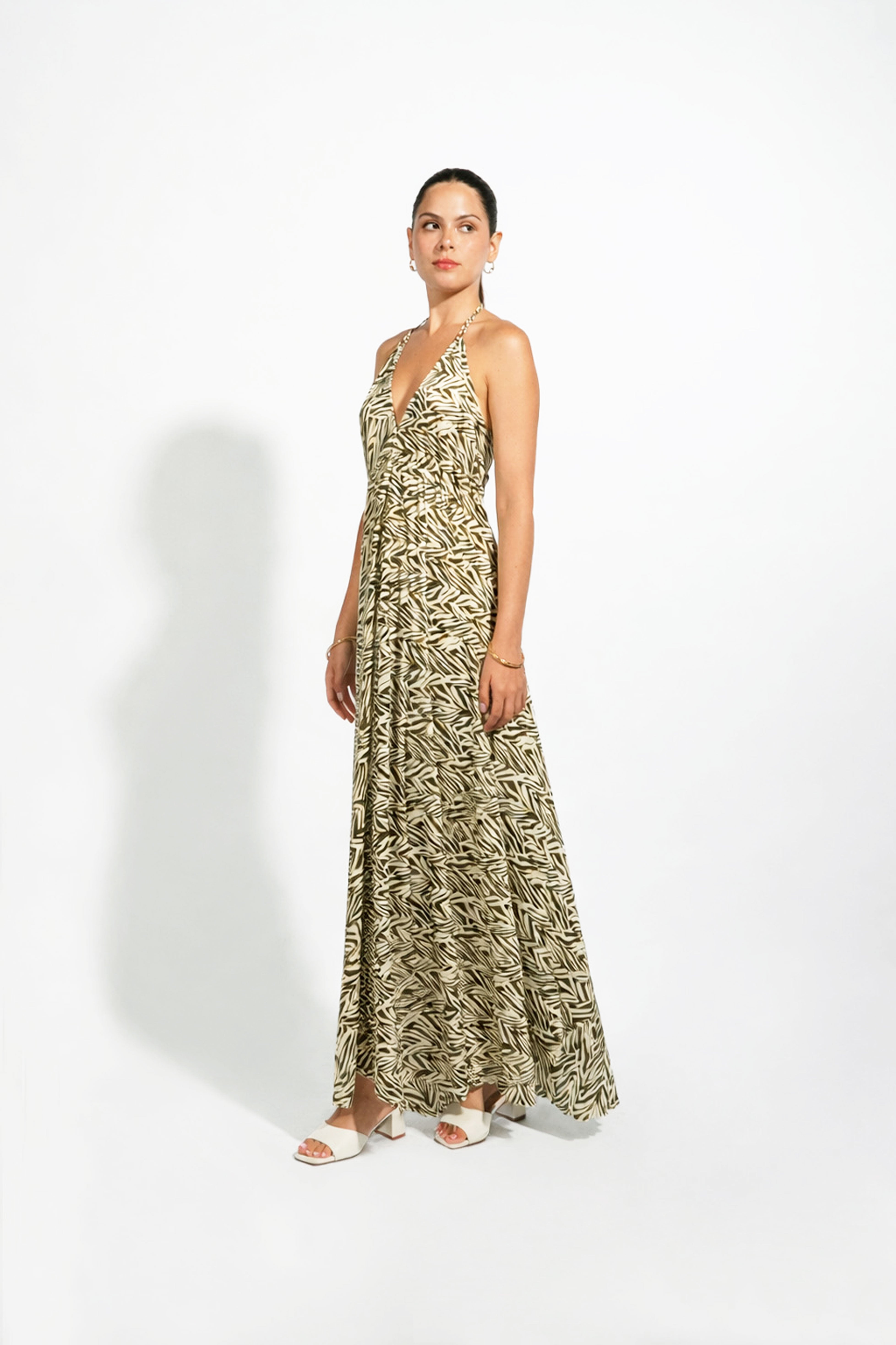 Vestido Tropical -Verde