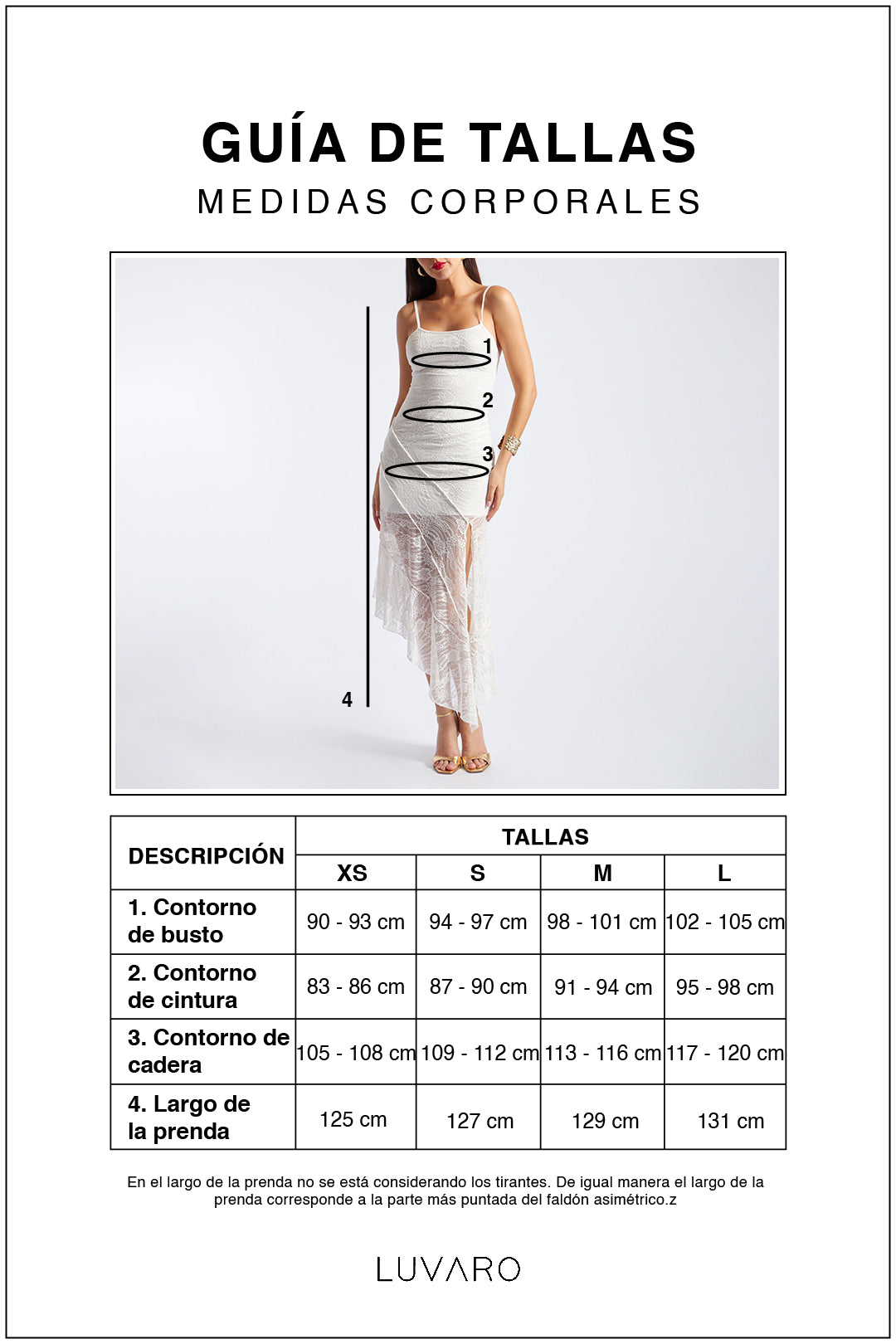 Vestido Midi Encaje - Negro